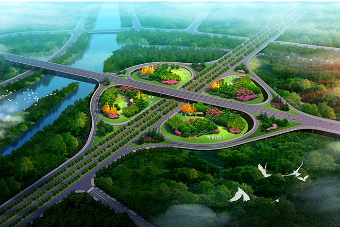 邵陽東互通大道道路工程